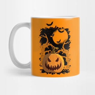 Pumpkin King Jack O Lantern – Scary Halloween Carving Mug